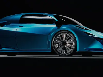 Concept car design - 031 3D model