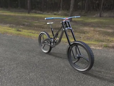 BIKE DownHill 3D print model