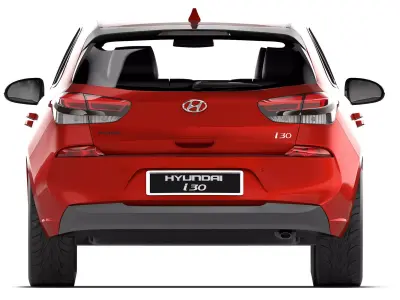 Hyundai i30 2019 3D model