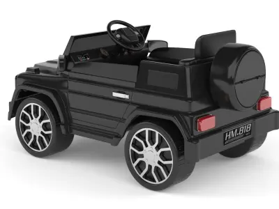 Electric Car for Kid 3D model