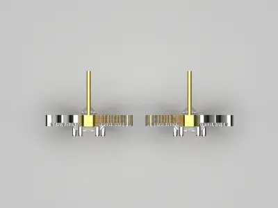 bride jewelry earring je0032 3D print model