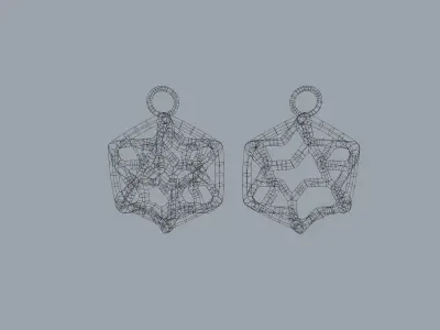 Star Decoration Ornament 3D print model