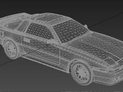 Toyota Supra A70 3D model