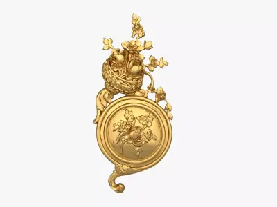 Classic decor ornament 227 3D model