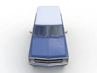 Chevy K5 Blazer 1970 3D model