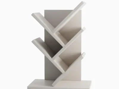 Small Bookshelf 02 Low-poly 3D model purchase