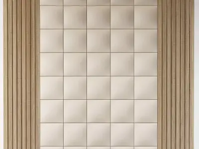 Wall Panel 3d model Low-poly 3D model purchase
