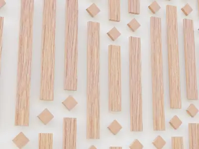 Wall wood V32 for your interior wall wood 3D model