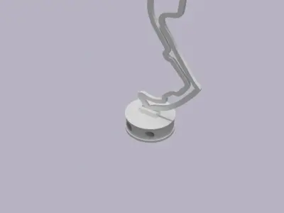 F1 Monaco Grand Prix Trophy 3D print model