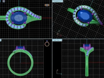 Ring  50 3D print model