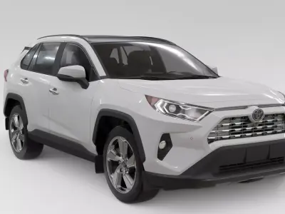 TOYOTA RAV4 2020 3D model