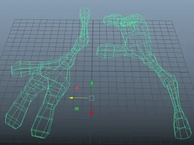 Alien Hand Free 3D model