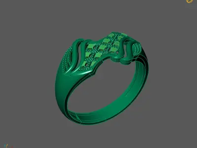 Women Plain Ring Ready STL 3DM Models Womens Rings 3D models 3D print model