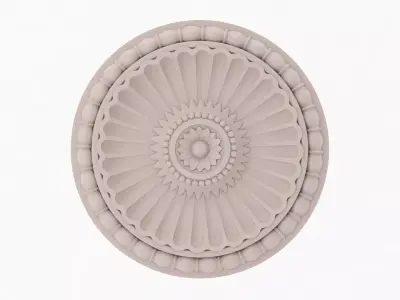 Classic Ceiling Medallion 55 3D model