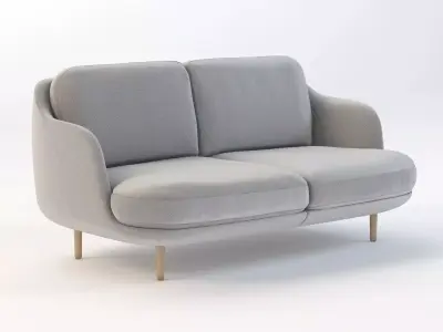 Fritzhansen Lune Sofa By Jaime Hayon 3D model
