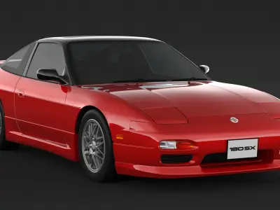 Nissan 180SX 3D model