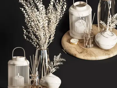 Decorative set028 3D model