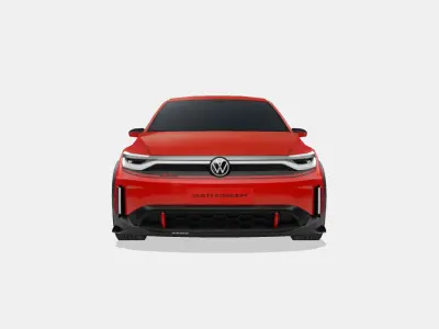 Volkswagen ID GTI 2024 Low-poly 3D model