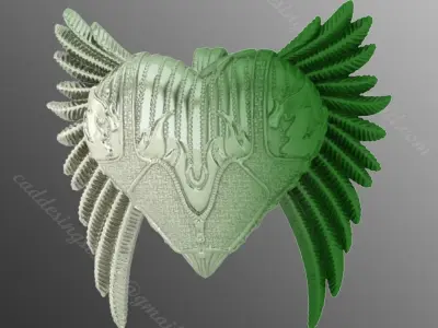 pendant ak 4 3D print model