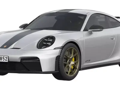 Porsche 911 GT3 2025 3D model