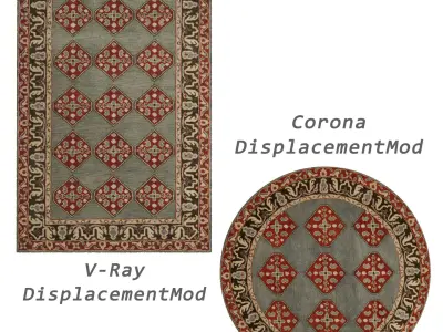 Rugs No 895 Low-poly 3D model