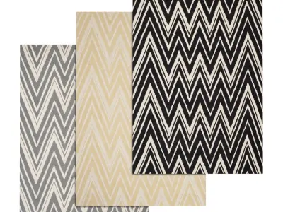Rug Set 2317 3D model