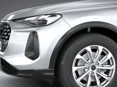 Audi Q5 base 2025 3D model