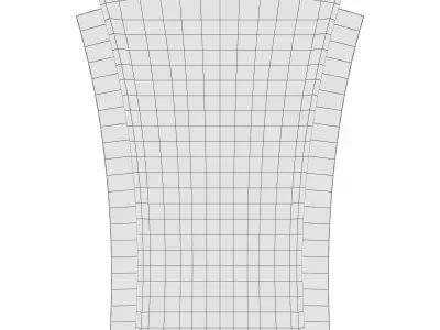 Humberwood Wall Mirror 3D model