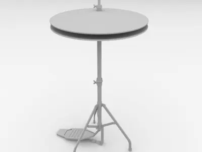Hihat Cymbal 3D model