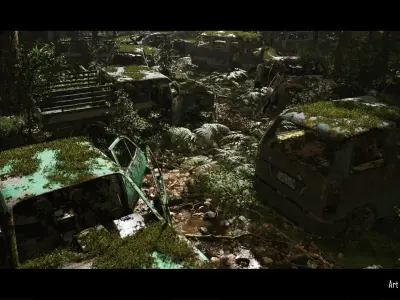 Procedural Vehicles - Sedan-Van Two Pack Low-poly 3D model