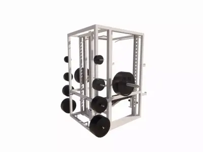 Gym Equipments-gym by Bodysolid-Machine the gym 3D model