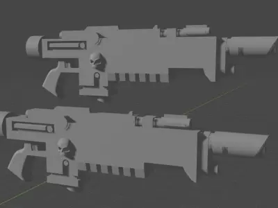 Eos-Pattern Stormtrooper Weapons Free 3D print model