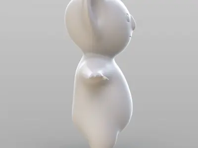 Cartoon Koala 3D model