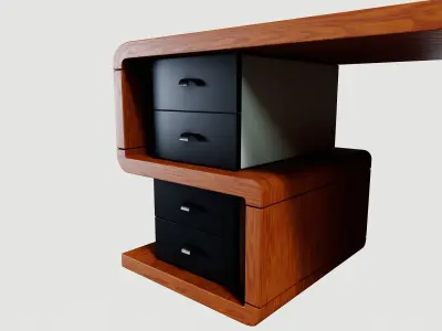 Modern Office Table 3D model