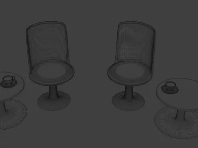 Cylinder chair Free 3D model purchase
