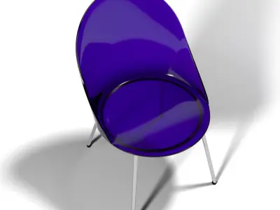 Chair dining 3D model