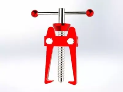 Puller screwdriver 3D model