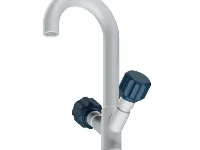PVC Mixer Tap 3D model