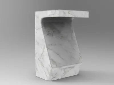 Sioli Table Low-poly 3D model