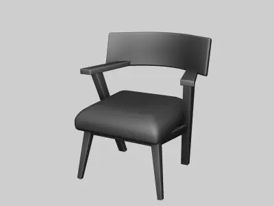 Simple Chair - 22 3D model