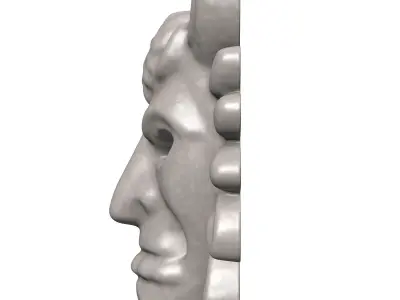 Tribal Mask 4 3D print model