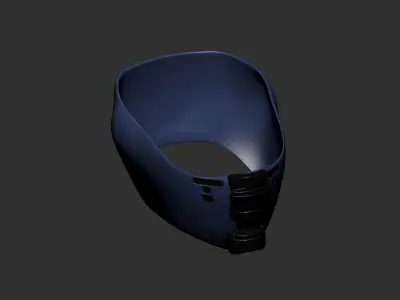 helmet high poly sculpt 3d printable ver 7 3D model 3D model 13