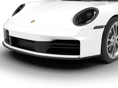 Porsche 911 Carrera 2025 3d model 3D model