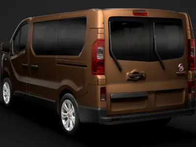 Fiat Talento Minibus 2020 3D model