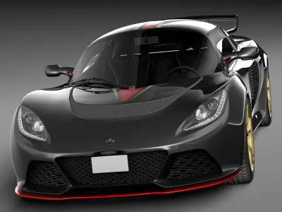 Lotus Exige LF1 2014 3D model