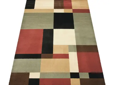 Rug Set 412 3D model