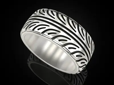 Car tires ring protector version 9 3D print model