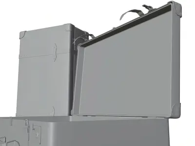 Decorative trunks HG2 3D model