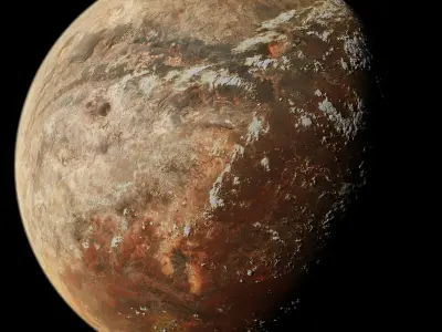 Korriban - 4k Star Wars Planet Texture Free 3D model