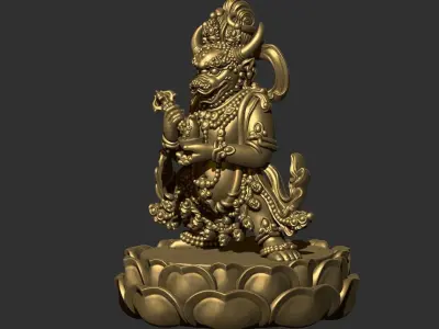 Tibetan Buddha 3D print model